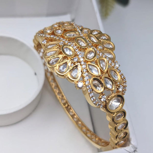 Aamrapali Gold Plated AD Openable Bangle