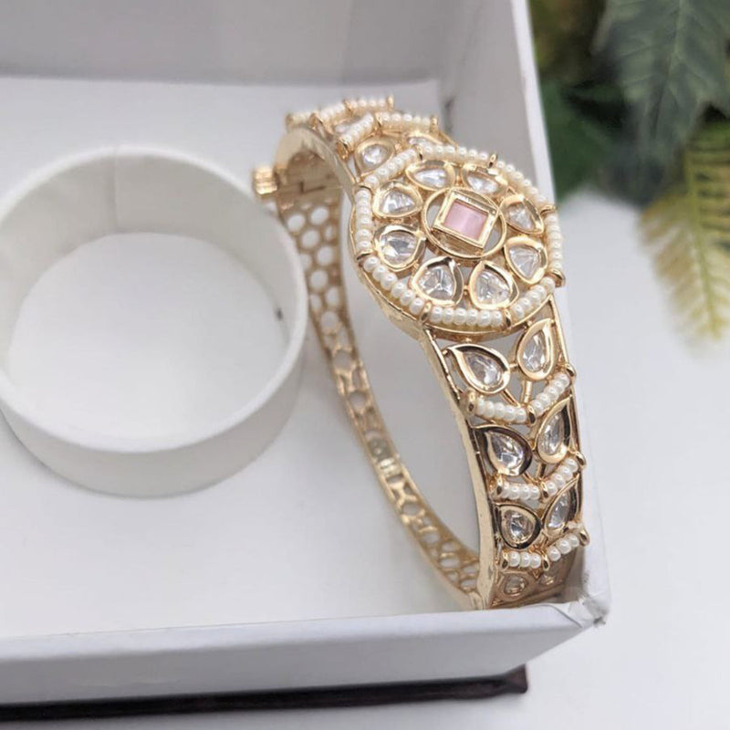 Aamrapali Gold Plated AD Openable Bangle