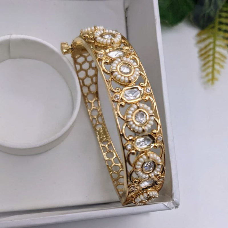 Aamrapali Gold Plated AD Openable Bangle