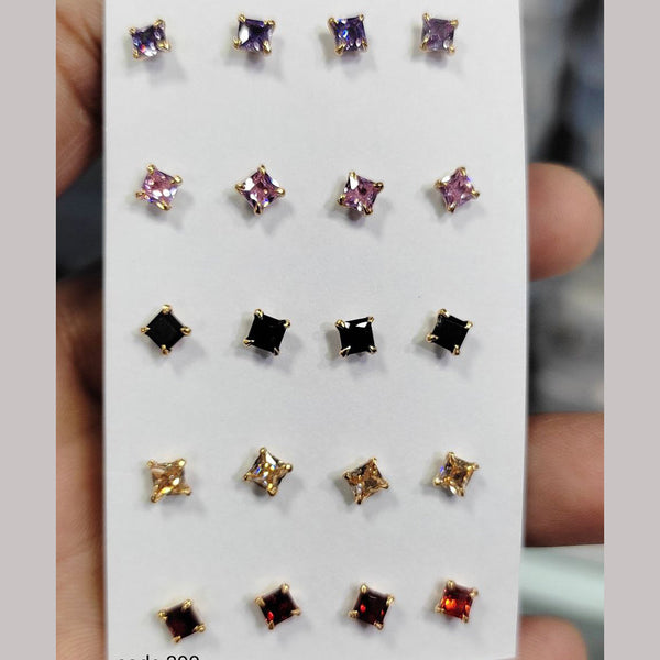 Aamrapali Crystal Stone Stud Earrings