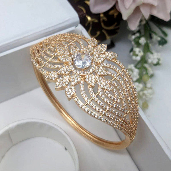 Aamrapali Gold Plated American Diamond Bangle