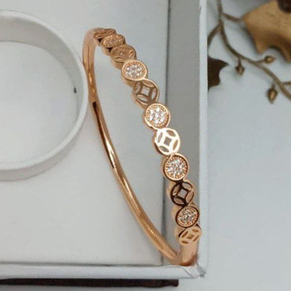 Aamrapali Gold Plated American Diamond Bangle