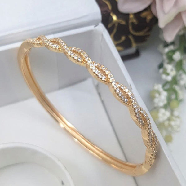 Aamrapali Gold Plated American Diamond Bangle