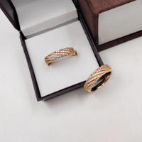 Aamrapali  Gold Plated American Diamond  Ring