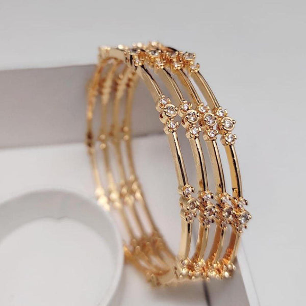 Aamrapali Gold Plated Austrian Stone Bangle