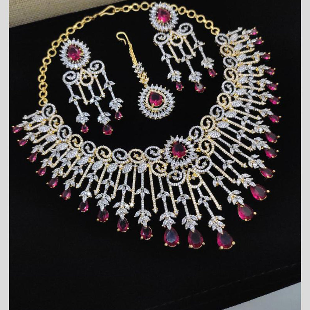 Aamrapali American Daimonds Necklace Set