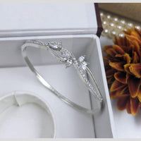 Aamrapali Silver Plated American Daimonds Bracelet