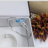 Aamrapali Silver Plated American Daimonds Bracelet