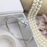 Aamrapali Silver Plated American Daimonds Bracelet