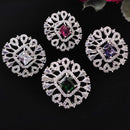 Aamrapli Sparkling American Diamond Rings 