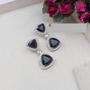 Aamrapali Sparkling Austrain And Crystal Stone Dangler Earrings