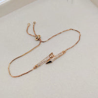 Aamrapali Glam Austrian Stone Adjustable Wristband