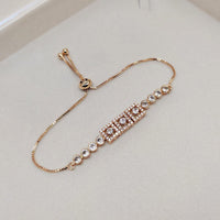 Aamrapali Glam Austrian Stone Adjustable Wristband