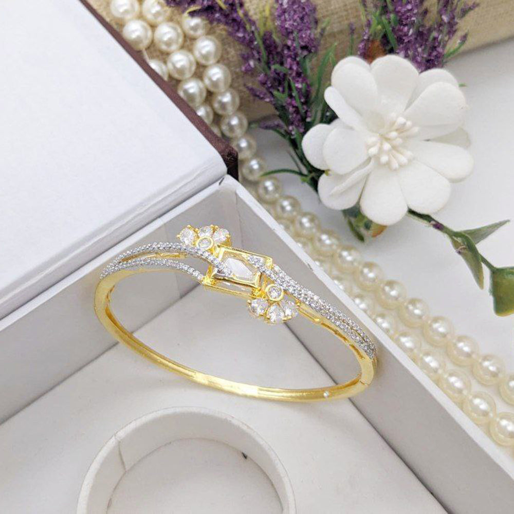 Aamrapali Glamorous Crystal And Austrian Stone Bracelet for Special Occasions