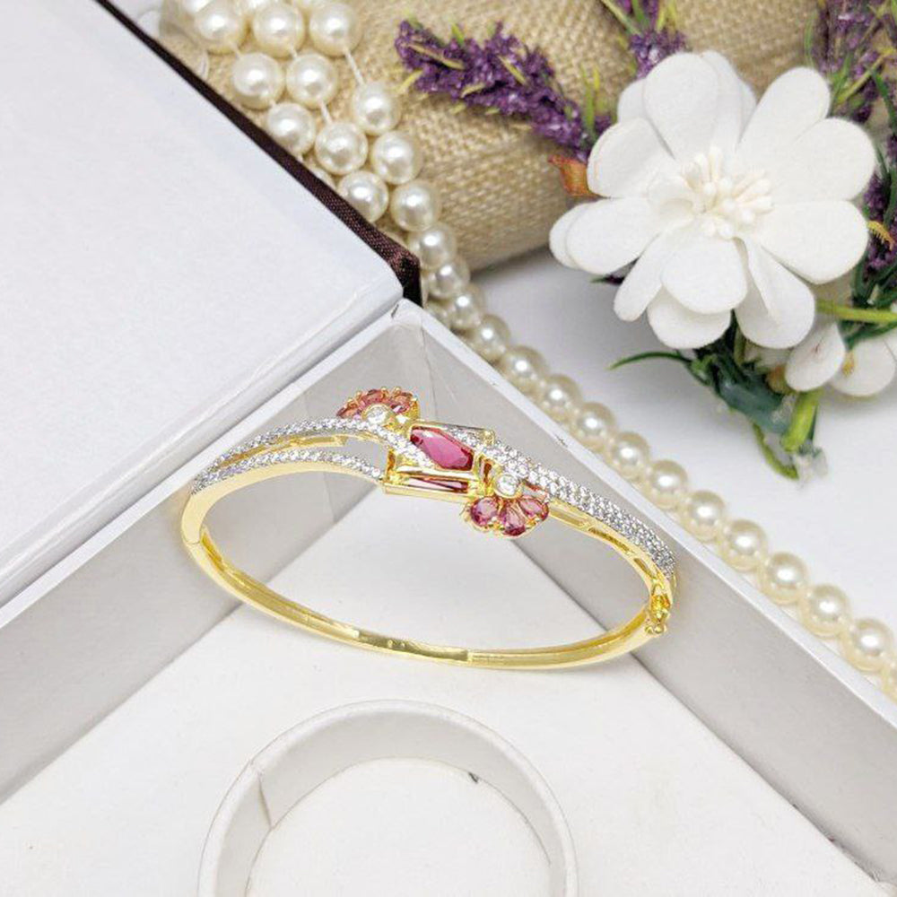 Aamrapali Glamorous Crystal And Austrian Stone Bracelet for Special Occasions
