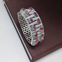 Aamrapali Glamorous Crystal And Austrian Stone Bracelet for Special Occasions