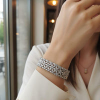 Aamrapali Glamorous Crystal Stone Bracelet for Special Occasions
