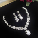 Aamrapali Glamorous American Diamond Delicate Necklace Set