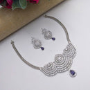 Aamrapali Glamorous Crystal And Austrian Stone Necklace Set