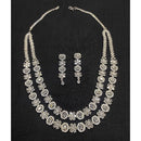 Aamrapali Glamorous American Diamond Delicate Necklace Set
