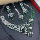 Aamrapali Glamorous American Diamond Delicate Necklace Set