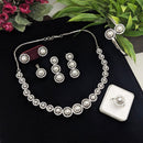 Aamrapali Sparkling Austrian Crystal Combo Set for Women