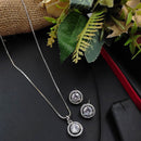 Aamrapali Classic Austrian Stone Chain Pendant Set