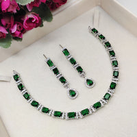 Aamrapali Sparkling Crystal Stone Necklace Set