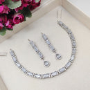 Aamrapali Sparkling Crystal Stone Necklace Set