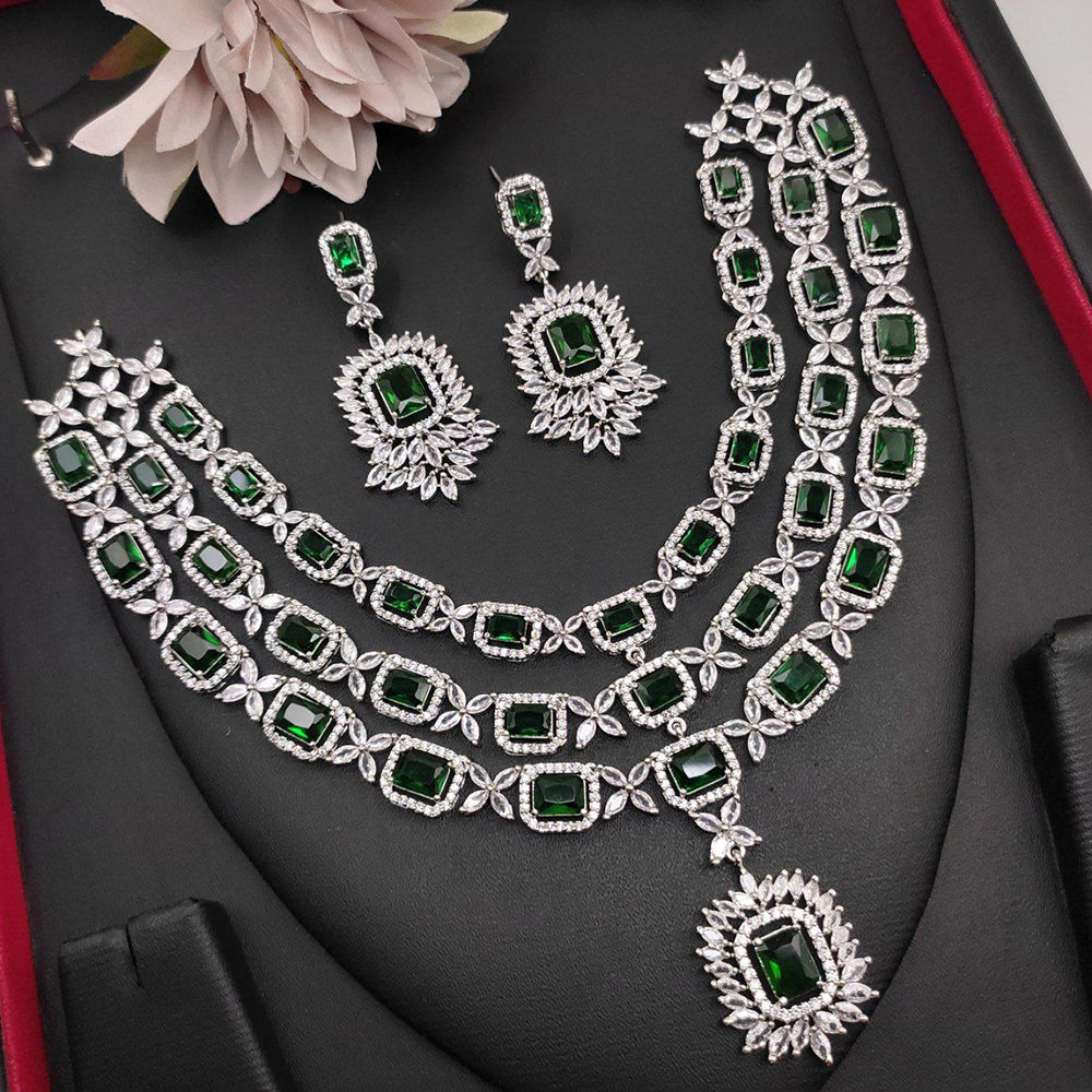 Aamrapali American Dimond Necklace Set