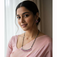 Aamrapali Elegant Crystal Stone Traditional Mangalsutra for Women