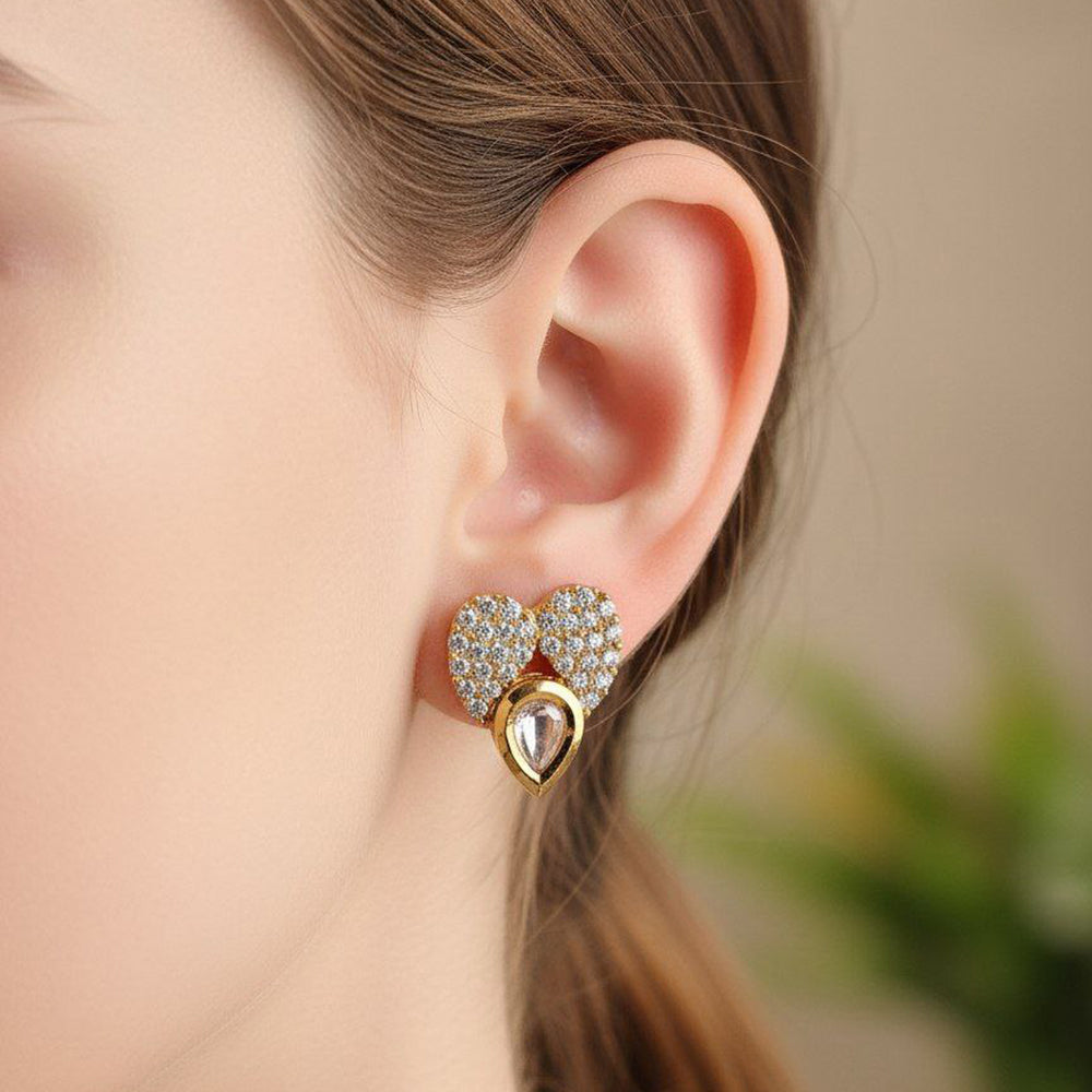 Aamrapali Designer Austrian Stone Studs Earrings
