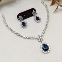 Aamrapali Classic American Daimond Necklace Set