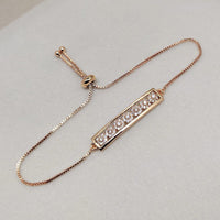 Aamrapali Glam Austrian Stone Adjustable Wristband