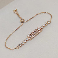 Aamrapali Glam Austrian Stone Adjustable Wristband