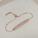 Aamrapali Glam Austrian Stone Adjustable Wristband