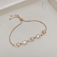 Aamrapali Glam Austrian Stone Adjustable Wristband