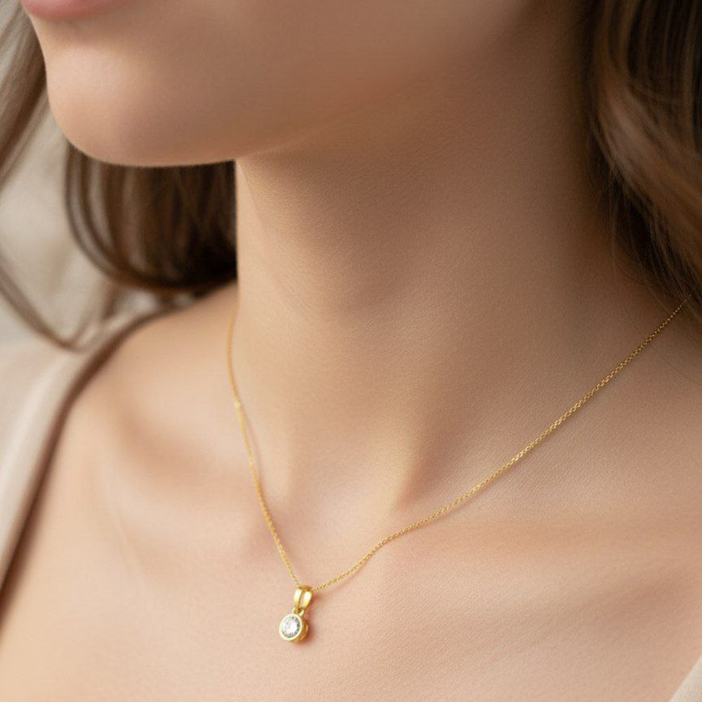 Aamrapali Elegant Austrian Stone Chain Pendant