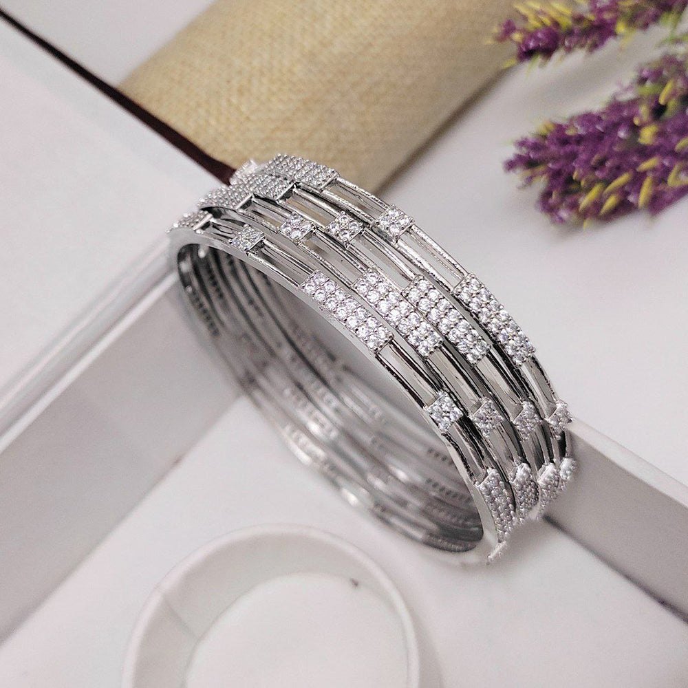 Aamrapali Glam Austrian Stone Bangles Set