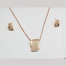 Aamrapali Classic Austrian Stone Chain Pendant Set