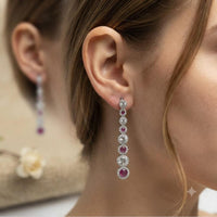 Aamrapali Luxury American Diamond Designer Dangler Earrings