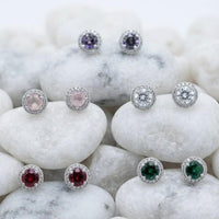 Aamrapali Fancy Crystal Stone Studs Earrings