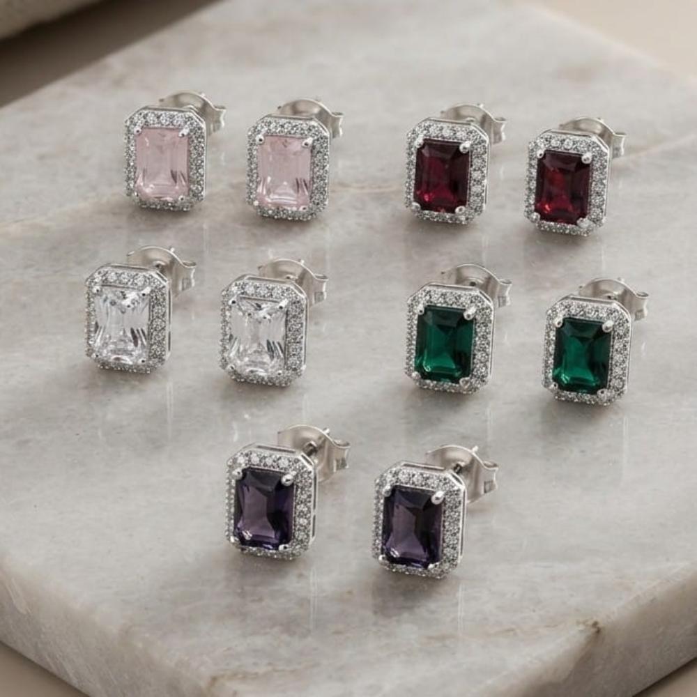 Aamrapali Fancy Crystal Stone Studs Earrings
