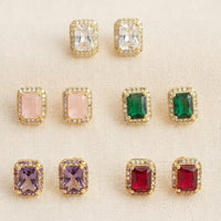 Aamrapali Fancy Crystal Stone Studs Earrings