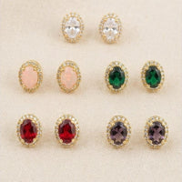Aamrapali Fancy Crystal Stone Studs Earrings