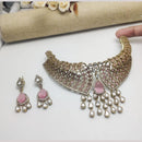 Aamrapali Exclusive American Daimond Choker Necklace Set