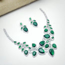 Aamrapali Luxury American Daimond Necklace Set
