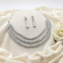 Aamrapali Luxury American Daimond Necklace Set