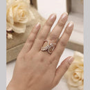 Aamrapali Radiant Crystal Stone Ring