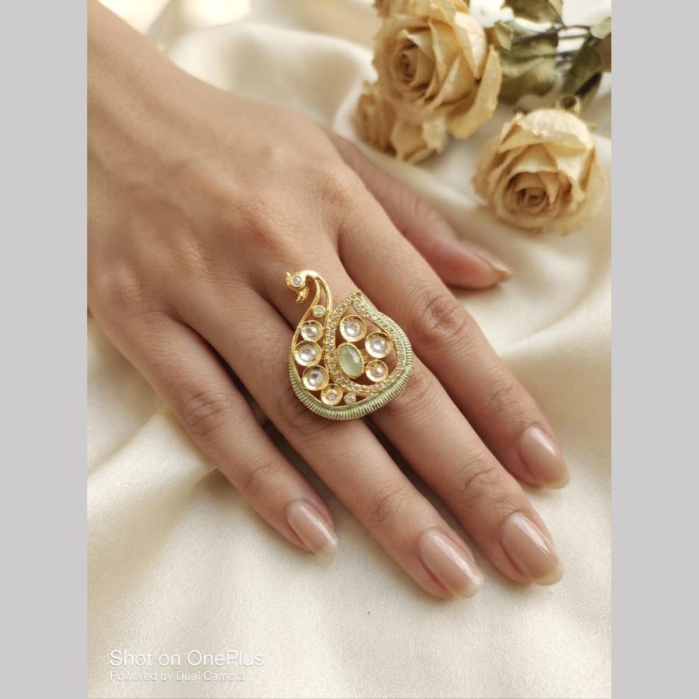 Aamrapali Radiant Crystal Stone Ring  For Women 